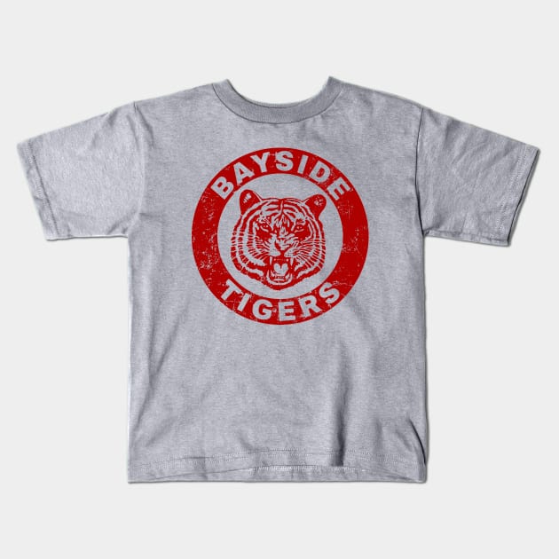 Bayside Tigers Kids T-Shirt by The Moon Child